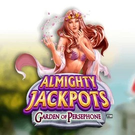 Almighty Jackpots: Garden of Persephone game by Novomatic – logo hosted on Spinational Casino