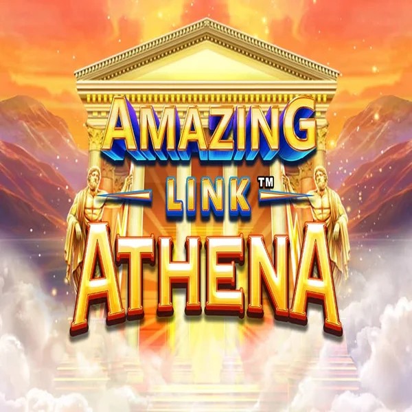 Amazing Link Athena logo by SpinPlay Games Spinational Casino