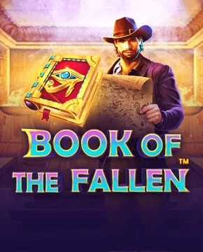 book of the fallen slot logo by Pragmatic Play at Spinational Casino
