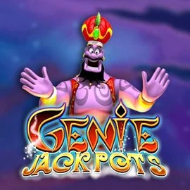 Genie Jackpots logo – Jackpots by Blueprint Gaming at Spinational Casino