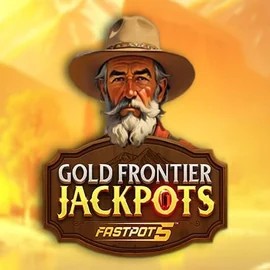 Gold Frontier Jackpots FastPot5 online game logo by Yggdrasil on spinnational.com