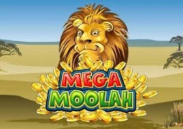 Mega Moolah slot slot logo by Games Global at Spinational Casino