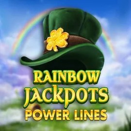 Rainbow Jackpots Power Lines casino game by Red Tiger Gaming – featured logo at Spinational Casino